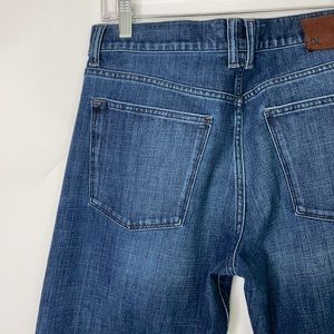 DL1961 Men's Vince Casual Straight Size 32 Aston Relaxed Denim Jeans 360 Comfort